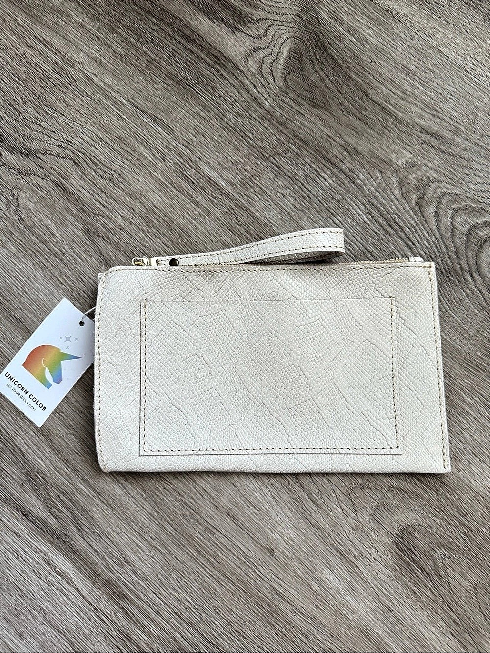 Portland Leather - UNICORN 🦄 Mrs Crawley Passport Wristlet